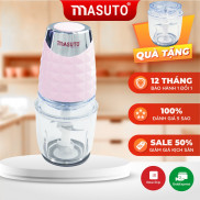[MUA 1 TẶNG 1] Máy Xay Sinh Tố Đa Năng Masuto Siêu Nhuyễn Mịn Chỉ 10s CN Nhật Bản Cối Thủy Tinh Cường Lực